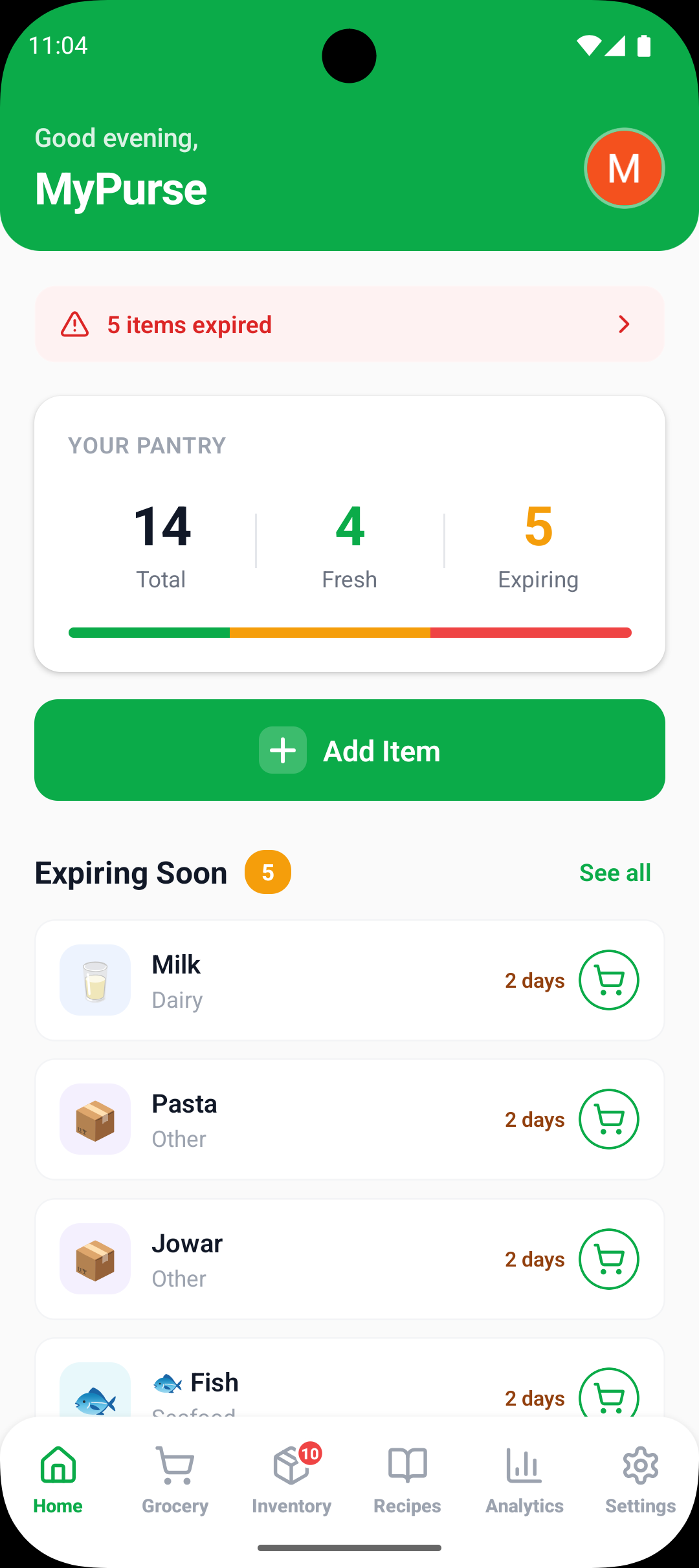 FreshSnap Dashboard